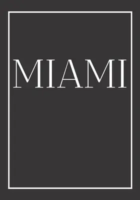 Miami: Dekorativní kniha pro konferenční stolky, stolky, knihovny a stylové interiéry: Knihy o městě Amerika na hromadu - Miami: A decorative book for coffee tables, end tables, bookshelves and interior design styling: Stack America city books to