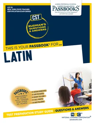 Latin (Cst-19): Passbooks Study Guide 19. kötet - Latin (Cst-19): Passbooks Study Guide Volume 19