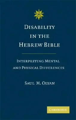 A fogyatékosság a héber Bibliában - Disability in the Hebrew Bible