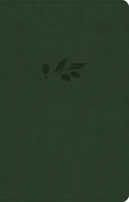 CSB Thinline Reference Bible, Olive Leathertouch, vékonyvonalú referencia Biblia - CSB Thinline Reference Bible, Olive Leathertouch