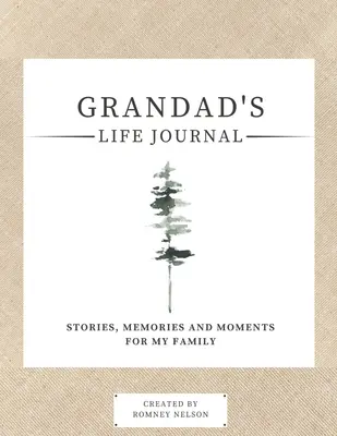 A nagypapa életnaplója: Történetek, emlékek és pillanatok a családomnak A Guided Memory Journal to Share Grandad's Life (Nagypapa életét megosztó vezetett emléknapló) - Grandad's Life Journal: Stories, Memories and Moments for My Family A Guided Memory Journal to Share Grandad's Life