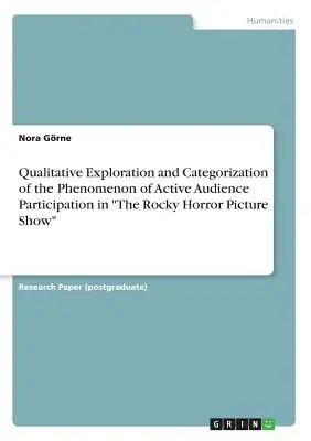 Az aktív közönségrészvétel jelenségének kvalitatív feltárása és kategorizálása a Rocky Horror Picture Show-ban” ”” - Qualitative Exploration and Categorization of the Phenomenon of Active Audience Participation in The Rocky Horror Picture Show