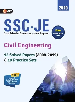 Ssc Je 2020: Építőmérnöki - 12 megoldott feladat (2008-19) és 10 gyakorló készlet - Ssc Je 2020: Civil Engineering - 12 Solved Paper (2008-19) & 10 Practice Sets