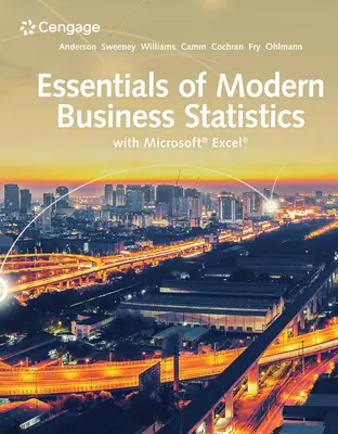 A modern üzleti statisztika alapjai a Microsoft Excel segítségével - Essentials of Modern Business Statistics with Microsoft Excel