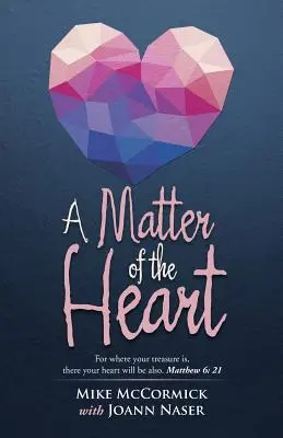 Szívügyek: Mert ahol a kincsed van, ott lesz a szíved is. Máté 6: 21 - A Matter of the Heart: For where your treasure is, there your heart will be also. Matthew 6: 21