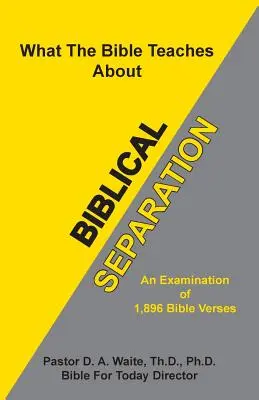 Bibliai elkülönülés - Biblical Separation