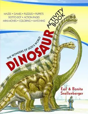 Isten világának csodái Dinoszauruszos foglalkoztatókönyv - The Wonders of God's World Dinosaur Activity Book