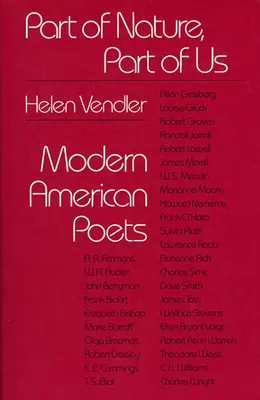 A természet része, a miénk: Modern amerikai költők - Part of Nature, Part of Us: Modern American Poets