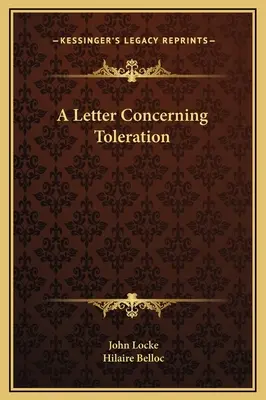 Levél a toleranciáról - A Letter Concerning Toleration