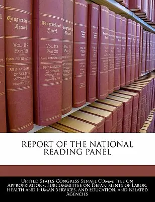 A Nemzeti Olvasócsoport jelentése - Report of the National Reading Panel