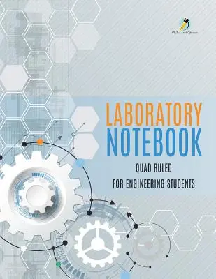 Laboratóriumi jegyzetfüzet Quad Ruled mérnöki hallgatók számára - Laboratory Notebook Quad Ruled for Engineering Students