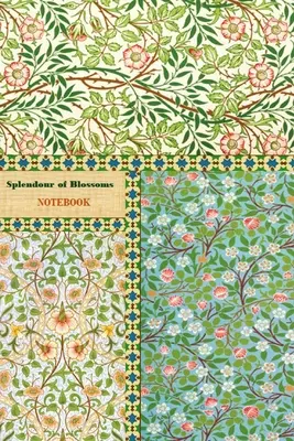 Splendour of Blossoms NOTEBOOK [jegyzetfüzet/napló/napló, 60 lap, közepes méret (A5) 6x9 hüvelyk] - Splendour of Blossoms NOTEBOOK [ruled Notebook/Journal/Diary to write in, 60 sheets, Medium Size (A5) 6x9 inches]