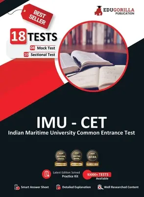 Imu CET 2023: Indiai Tengerészeti Egyetem közös felvételi vizsgája - 8 próbateszt és 10 szekcióteszt (2000 megoldott kérdés), szabad - Imu CET 2023: Indian Maritime University Common Entrance Test - 8 Mock Tests and 10 Sectional Tests (2000 Solved Questions) with Fre