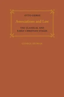 Egyesületek és jog: A klasszikus és a kora keresztény korszak - Associations and Law: The Classical and Early Christian Stages