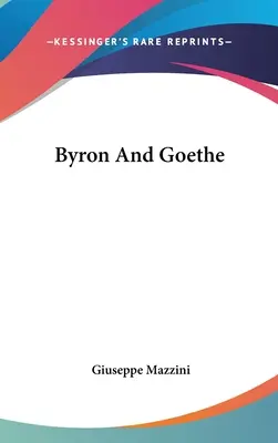 Byron és Goethe - Byron And Goethe