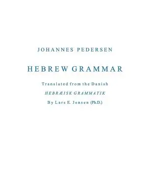 Héber nyelvtan - Hebrew Grammar