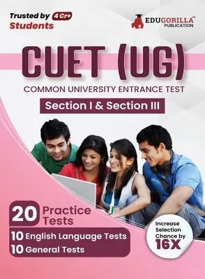 Cuet Ug: Section I és Section III Exam 2023 (English Edition) - 20 tematikusan megoldott teszt (1000 megoldott kérdés), ingyenes A - Cuet Ug: Section I and Section III Exam 2023 (English Edition) - 20 Topic-wise Solved Tests (1000 Solved Questions) with Free A