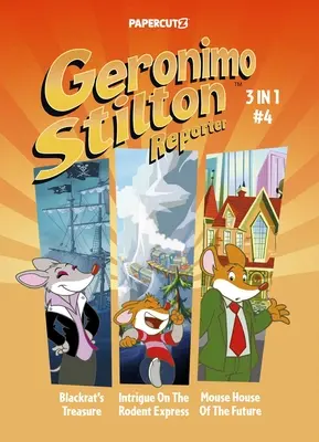 Geronimo Stilton riporter 3 az 1-ben 4. kötet - Geronimo Stilton Reporter 3 in 1 Vol. 4