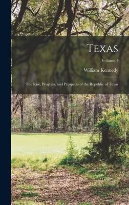 Texas: A Texasi Köztársaság felemelkedése, fejlődése és kilátásai; 1. kötet - Texas: The Rise, Progress, and Prospects of the Republic of Texas; Volume 1