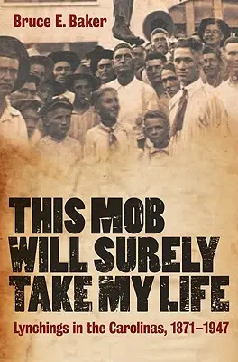 Ez a maffia biztosan elveszi az életemet: Lynchings in the Carolinas, 1871-1947 - This Mob Will Surely Take My Life: Lynchings in the Carolinas, 1871-1947