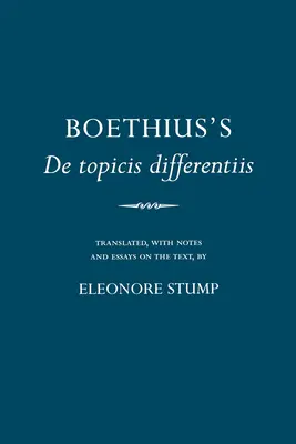 Boethius De Topicis Differentiis