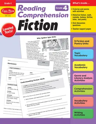 Reading Comprehension: Szépirodalom, 4. osztály tanári segédlet - Reading Comprehension: Fiction, Grade 4 Teacher Resource