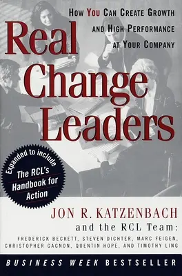 Igazi változásvezetők: Hogyan hozhat létre növekedést és magas teljesítményt a vállalatánál? - Real Change Leaders: How You Can Create Growth and High Performance at Your Company