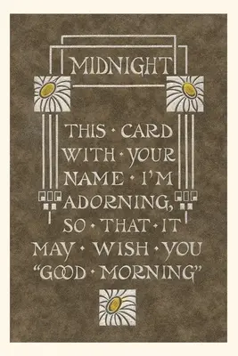 Vintage Journal Jó reggelt üdvözlet - Vintage Journal Good Morning Greeting