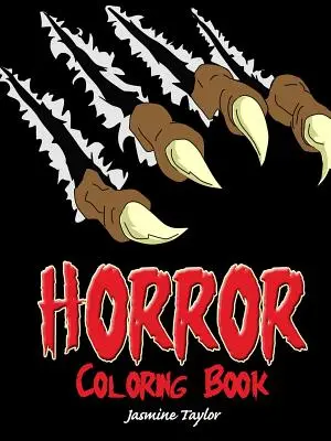 Horror színező könyv - Horror Coloring Book