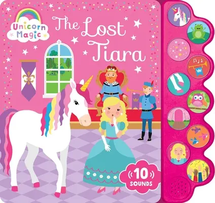 Az elveszett tiara: 10 gombos hangoskönyv - The Lost Tiara: 10-Button Sound Book