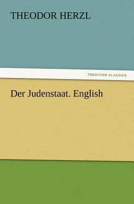 Der Judenstaat. Angol - Der Judenstaat. English