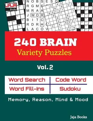 240 BRAIN változatos rejtvények; 2. kötet - 240 BRAIN Variety Puzzles; Vol. 2