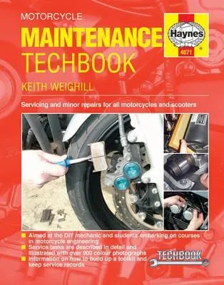 Motorkerékpár-karbantartás Techbook - Motorcycle Maintenance Techbook