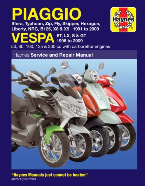 Piaggio (Vespa) robogók (91 - 09) - Piaggio (Vespa) Scooters (91 - 09)