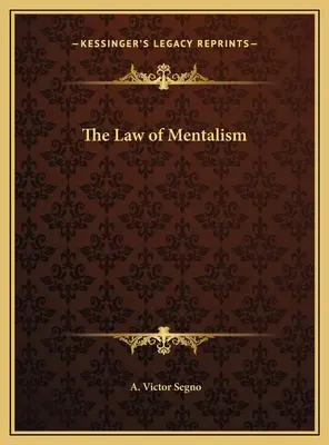 A mentalizmus törvénye - The Law of Mentalism