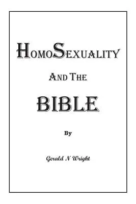 Homoszexualitás és a Biblia - Homosexuality and the Bible