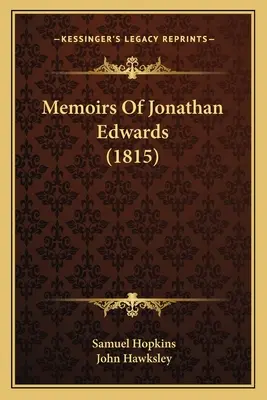 Jonathan Edwards emlékiratai (1815) - Memoirs Of Jonathan Edwards (1815)