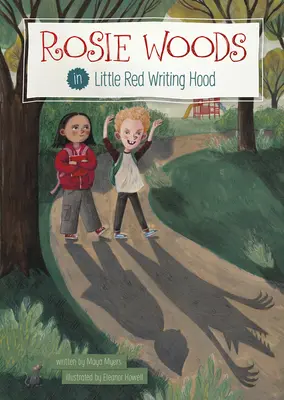 Rosie Woods a Little Red Writing Hoodban - Rosie Woods in Little Red Writing Hood