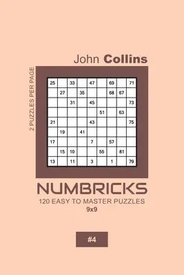 Numbricks - 120 könnyen elsajátítható rejtvény 9x9 - 4 - Numbricks - 120 Easy To Master Puzzles 9x9 - 4