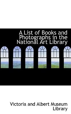 A Nemzeti Művészeti Könyvtárban található könyvek és fényképek listája - A List of Books and Photographs in the National Art Library