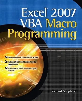 Προγραμματισμός μακροεντολών Excel 2007 VBA - Excel 2007 VBA Macro Programming