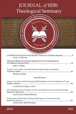 Az IRBS Teológiai Szeminárium folyóirata 2020 - Journal of IRBS Theological Seminary 2020