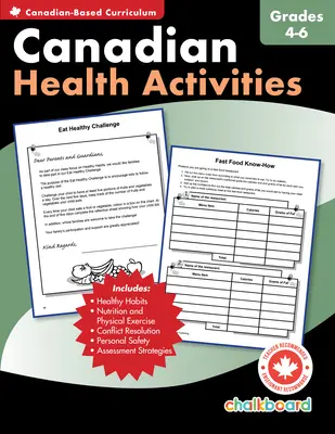 Kanadai egészségügyi tevékenységek 4-6. osztály - Canadian Health Activities Grades 4-6