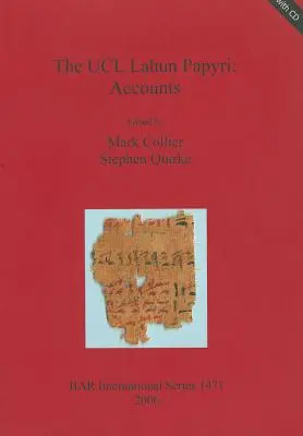 Az UCL Lahun Papyri: Számlák [CDROM-mal] - The UCL Lahun Papyri: Accounts [With CDROM]