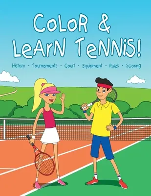 Színezd ki és tanulj teniszt! - Color & learn tennis!