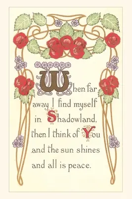 Vintage Journal Gondolok rád - Vintage Journal Thinking of You