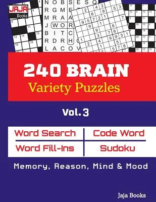 240 BRAIN változatos rejtvények: Vol. 3 - 240 BRAIN Variety Puzzles: Vol. 3