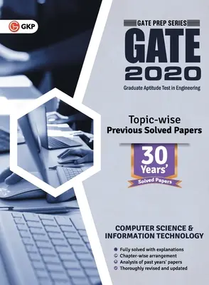 Kapu 2020: Informatika és informatika 30 év téma szerinti előző megoldott feladatlapok - Gate 2020: Computer Science and Information Technology 30 Years' Topic-wise Previous Solved Papers