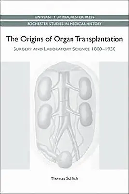 A szervátültetés eredete: Sebészet és laboratóriumi tudomány, 1880-1930 - Origins of Organ Transplantation: Surgery and Laboratory Science, 1880-1930