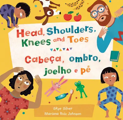 Fej, váll, térd és lábujjak (kétnyelvű portugál és angol) - Head, Shoulders, Knees and Toes (Bilingual Portuguese & English)